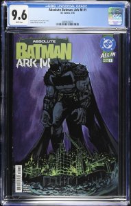 (2026) ABSOLUTE BATMAN ARK-M SPECIAL #1 CGC 9.6 WP!