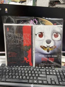 STRAY DOGS #1 - Image Comics (2021) A+B SET- Tony Fleecs Horror Variant!