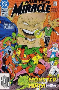 Mister Miracle (2nd Series) #27 FN ; DC | Justice League America Penultimate Iss