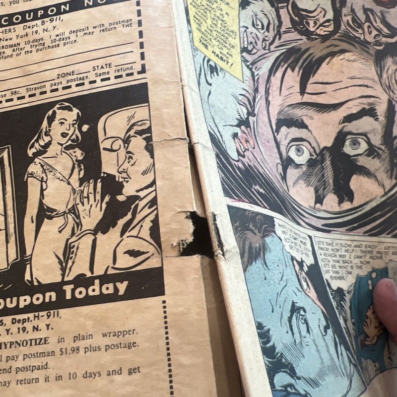 Mister Mystery #15 1954 Aragon Magazines Pre Code Horror, Please see all pics! 