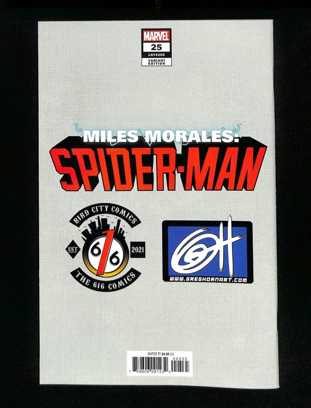 Miles Morales: Spider-man #25 Horn Variant