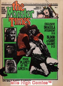 MONSTER TIMES MAGAZINE (1972 Series) #11 Very Good