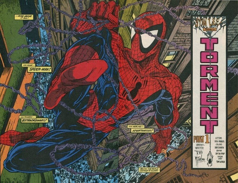 Spiderman #1  / Todd McFarlane /  9.4 NM  /  August 1990