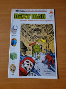 Next Man #5 ~ NEAR MINT NM ~ 1985 Comico Comics
