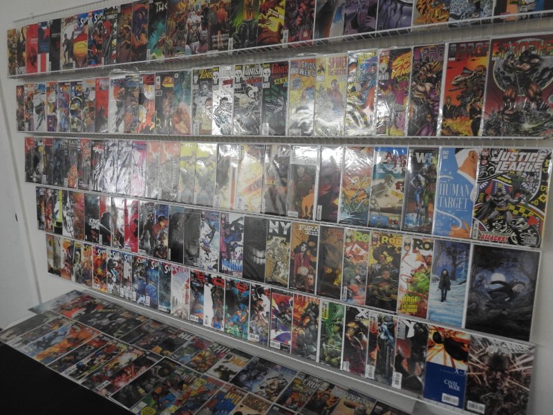 Huge Lot 150+ Comics W/ Superman, Batman, Spider-Man, +More! Avg VF Cond!