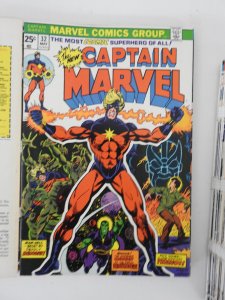 Captain Marvel #13-36 (1973) Solid Run Bound (2) Volumes