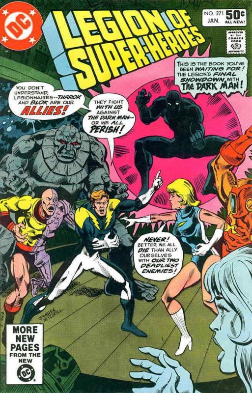 Legion of Super-Heroes, The (2nd Series) #271 FN; DC | save on shipping - detail