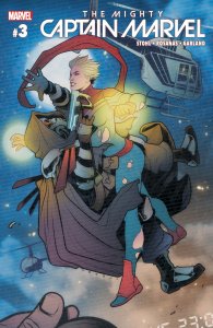 THE MIGHTY CAPTAIN MARVEL #03 (2017) ELIZABETH TORQUE | 1ST PRINT | TRADE DRESS