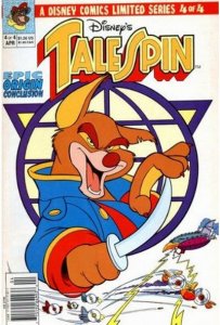 Tale Spin Limited Series #4 (Newsstand) VF/NM ; Disney | Disney's TaleSpin