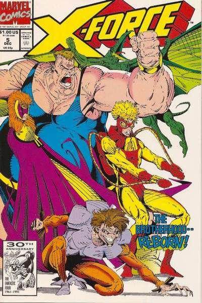 X-Force (1991 series) #5, NM- (Stock photo)