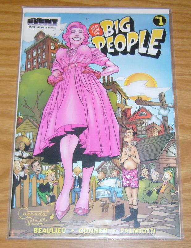 Here Come the Big People #1 VF/NM dynamice forces variant w/ COA (59 of 5,000)