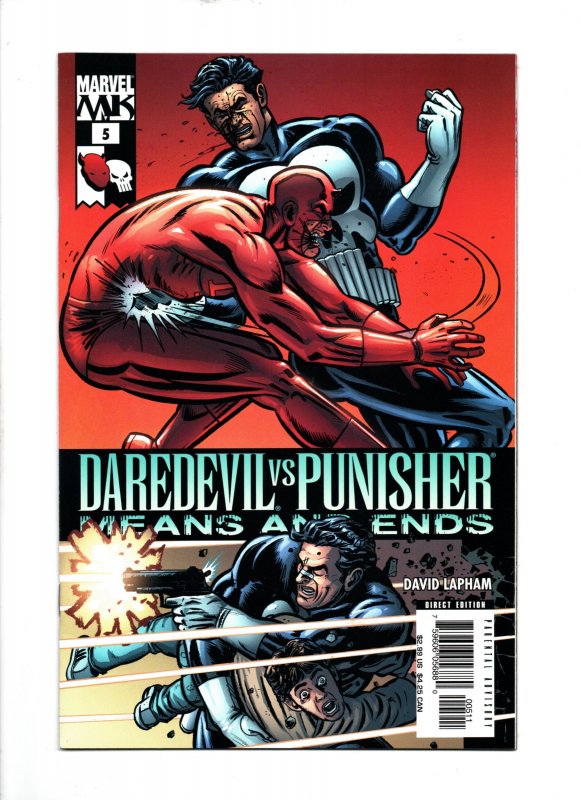 DAREDEVIL VS. PUNISHER (2016)  DAVID LAPHAM | COMPLETE RUN | DIRECT EDITIONS