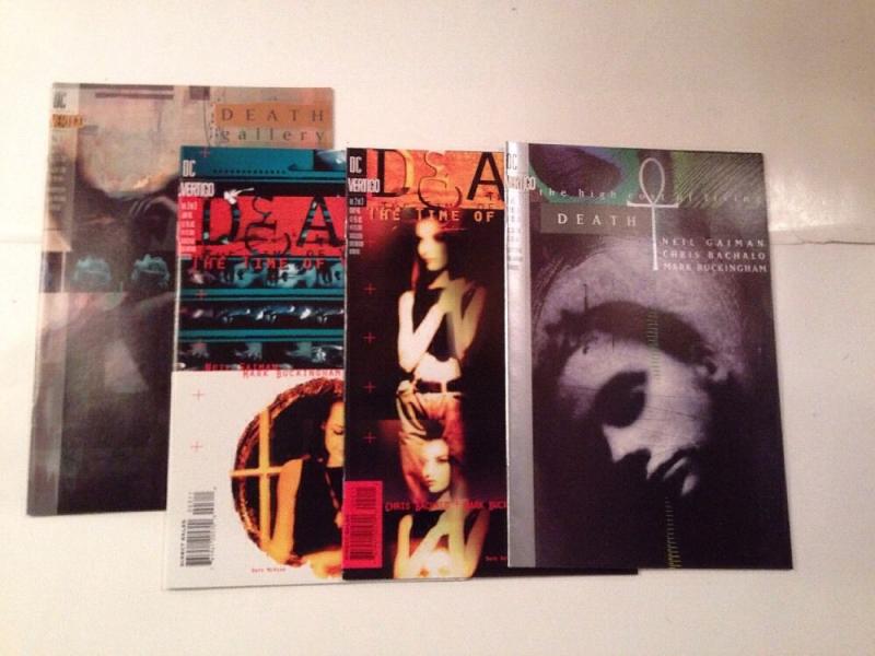 Death 1-3 Plus Gallery VF Lot Set Run