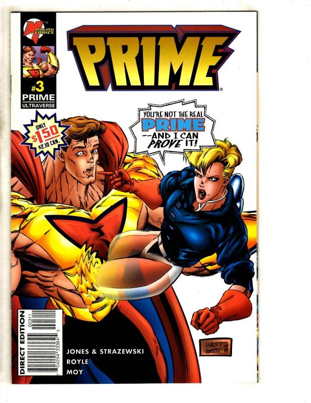 15 Prime Malibu Comic Books # 1 2 3 4 5 6 7 8 9 10 11 12 13 14 + Infinity 1 DB8