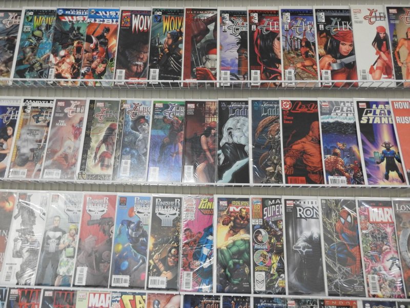 Huge Lot 150+ Comics W/ Elektra,  Lady Death, Team-Ups+ Avg VF Condition!