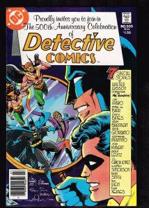 Detective Comics #500 ~ Batman / 500th Anniv / Oversized Issue (7.5) WH