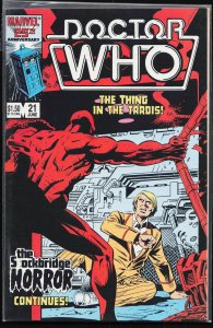Doctor Who #21 (1986) Doctor Who