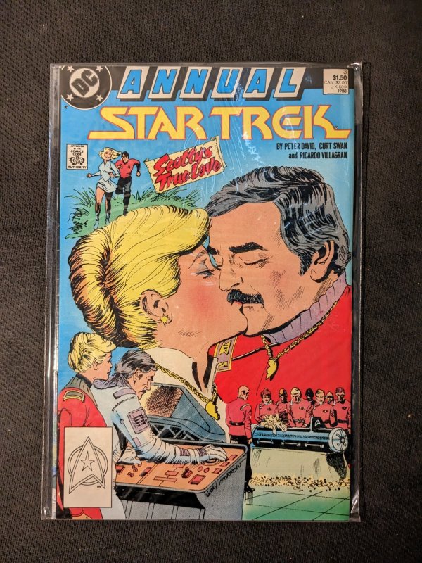 Star Trek Annual #3 Direct Edition (1988) Star Trek