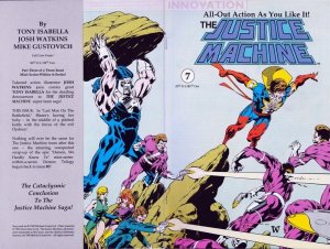 Justice Machine, The #7 Final Issue Innovation Comics 04/91 (VF 8.0/Stock Photo)