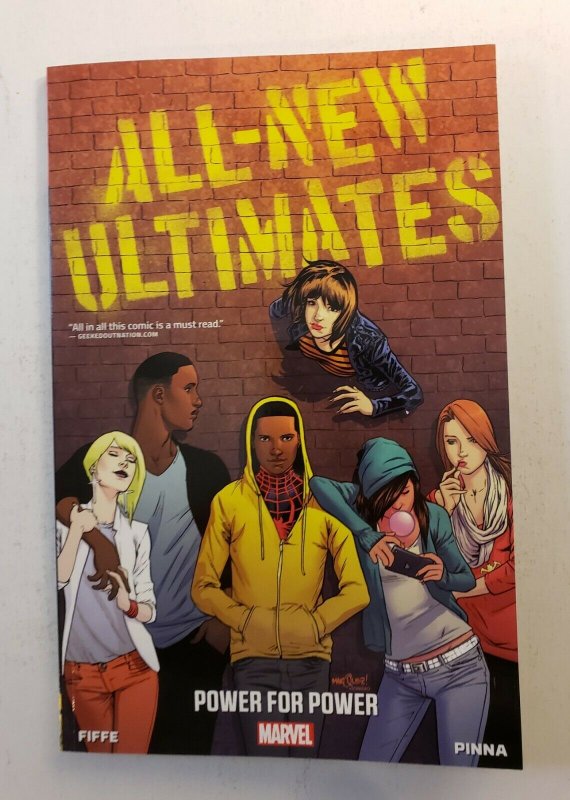 ALL- NEW ULTIMATES POWER FOR POWER TPB SOFT COVER GRAPHIC NOVEL NM MARVEL