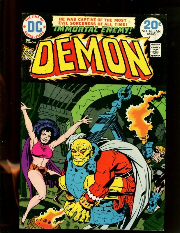 DEMON #16 (7.5) CHAPTER 1: ETRIGAN ... THE DEMON! 1974~