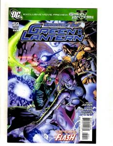 Lot Of 9 Green Lantern DC Comic Books # 58 59 (2) 60 64 65 66 (2) 67 Flash MF18