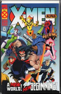 X-Men Alpha Second Print Cover (1995) Magneto [Key Issue]