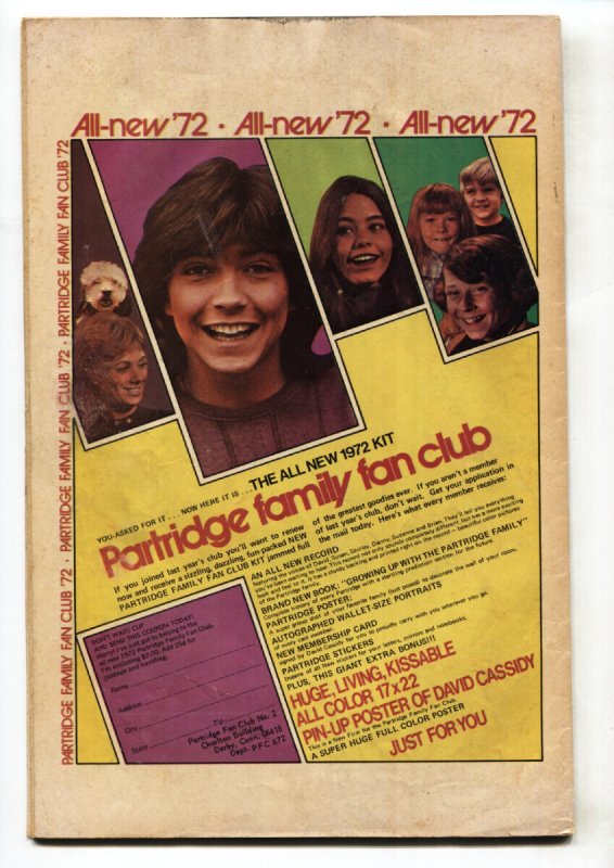 Partridge Family #10 - 1972 - Charlton - VG - comic book