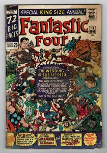 Fantastic Four Annual 3   Sue & Reed Richards Wedding