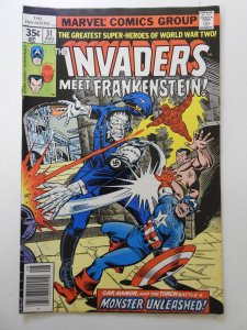 The Invaders #31 (1978) vs Frankenstein! Sharp Fine/VF Condition!