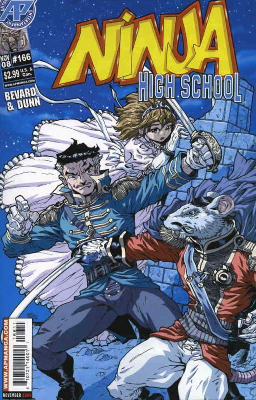 Ninja High School #166 VF/NM; Malibu | save on shipping - details inside