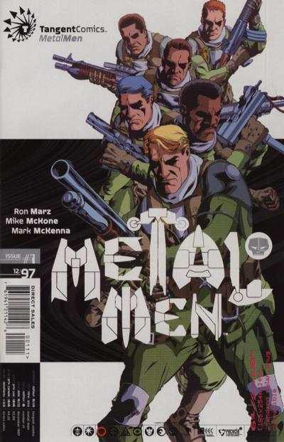 Tangent Comics  Metal Men #1, VF (Stock photo)