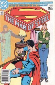 Man of Steel, The (Mini-Series) #6 (Newsstand) VF ; DC | Superman - John Byrne L