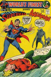 World's Finest Comics #203 VG ; DC | low grade comic Superman Aquaman Neal Adams