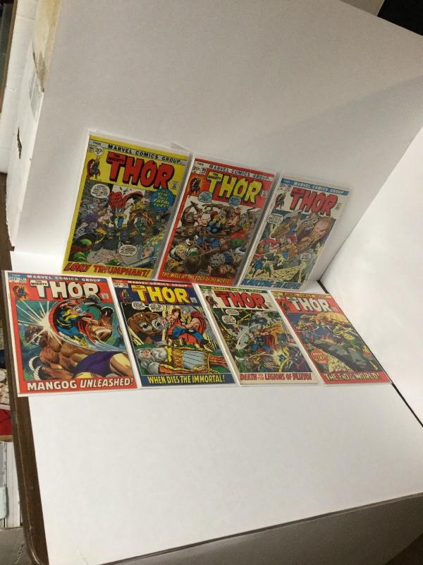 The Mighty Thor 194 105 196 197 198 199 200  8.0 Vf Average A22