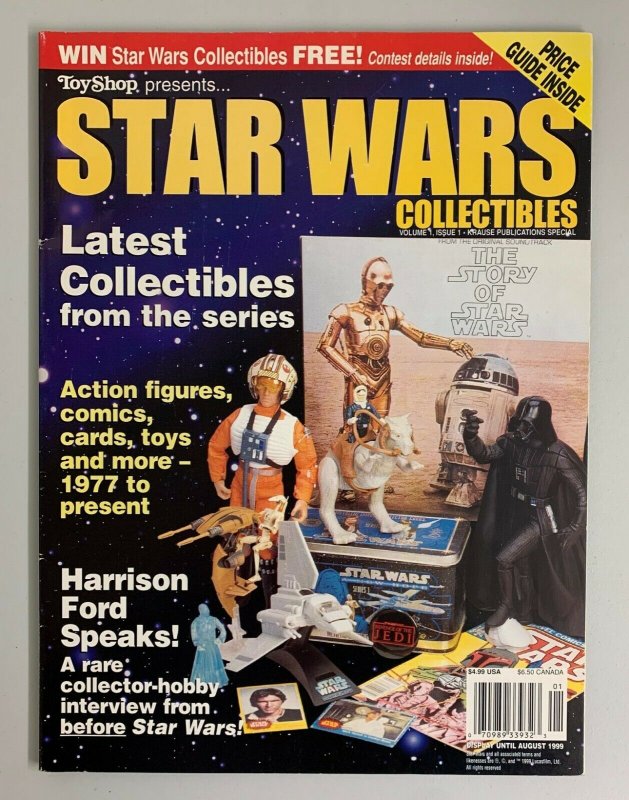 Toy Shop Presents Star Wars Collectibles  Vol. 1 Issue 1 Magazine 1999 