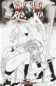 Vampirella Versus Red Sonja #2P VF/NM ; Dynamite | FOC 1:7 variant Drew Moss