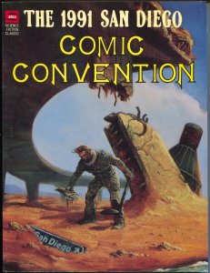 San Diego Comic Convention 1991-Arargones-Carl Barks-Alex Toth-Eisner-Woggon-FN-