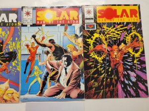 3 Solar Man of the Atom Valiant Comic Books #25 26 29 42 TJ7