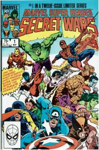 Marvel Super Heroes SECRET WARS #1, 9.4 or Better (2)