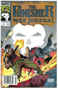 PUNISHER WAR JOURNAL #4, NM, Jim Lee, Carl Potts, 1988, more in store