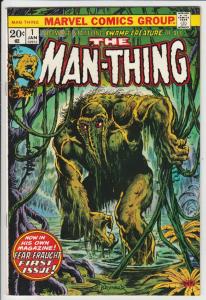 Man-Thing #1 (Jan-74) NM/NM- High-Grade Man-Thing