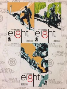 Eight #1-3 Comic Book Set Dark Horse 2015