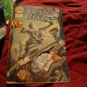 Haunted Love #10, Tales of Gothic Romance, Charlton Bronze Age horror Sutton art