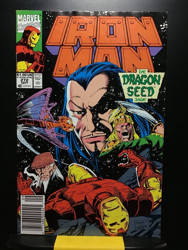 Iron Man #272 Newsstand Edition (1991)