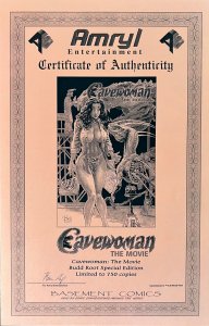 Cavewoman: The Movie (2003) Budd Root Special Edition Ltd to 750 NM Condition