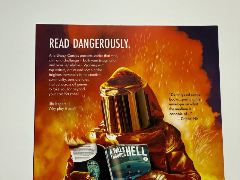 Dark Red # 1 NM Special Edition Virgin Variant Cov Aftershock Comic Book 1 J397