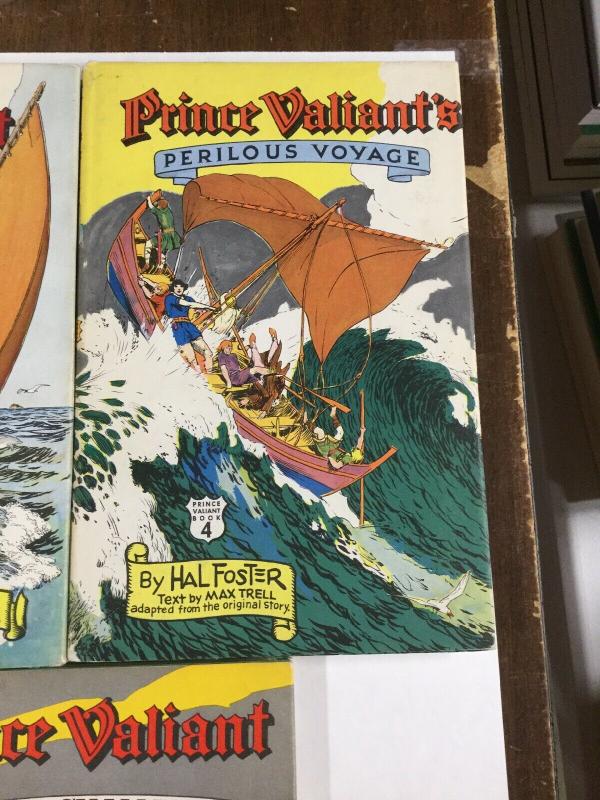Prince Valiant Hastings House Volume 1 2 3 4 5 6 7 All W/ Dust Jacket