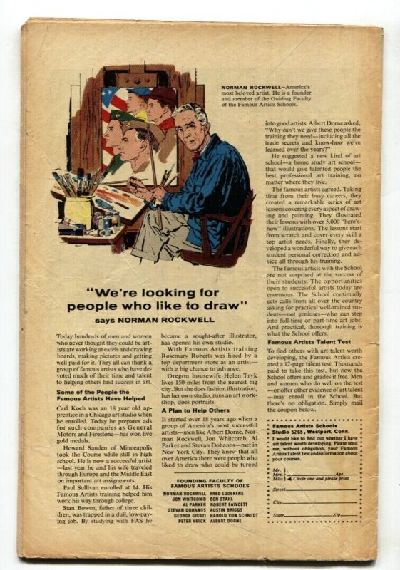 Ghost Rider #3 1967-Marvel-3rd issue-Dick Ayers art VG