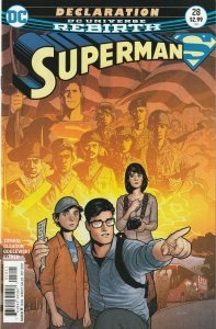 Superman Rebirth # 28 Cover A NM DC 2016 Series [G2]